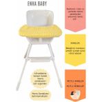 Enha Baby Sarı Mama Sandalyesi Örtüsü Taşıma Kılıfı HEDİYELİ Ergonomik Tasarım ile Uygun