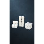 ENHA TİCARET Stres Küpü - Sonsuz Küp (Infinity Cube) Beyaz