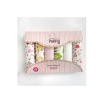 ENİA BABY Kız Bebek 6'lı Ağız Mendili 30*30 Cm
