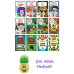 Enid Blyton 12 Kitap Seti + Çim Adam Hediye