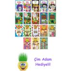 Enid Blyton 18 Kitap Seti + Çim Adam Hediye - Hayır