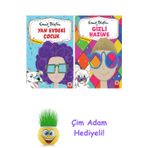 Enid Blyton 2 Kitap Seti + Çim Adam Hediye