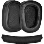 EnigmaticE 1 Çift Köpük Kulak Pedleri Yastık Deri Kulaklık Yastığı Logitech G933 G935 G633/G 933 G 935 G 633 Artemis Kulaklıklar (Yurt Dışından) - Renkli