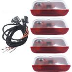 EnigmaticE 1set Kablolu Kapı Uyarı Lambası Jetta Golf Mk5 Mk6 Passat B6 B7 Touareg Superb Seat 1k0 947 411 A 3AD 947 411 (Yurt Dışından) - Aydınlatma