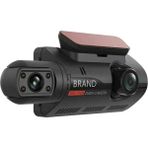 EnigmaticE Çift Lensli Araç Kamerası Araba Dvr Ön ve Iç Kamera Video Sürüş Kaydedici Park Monitörü Gece Görüş G-Sensörü 1080P (Yurt Dışından)