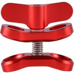 EnigmaticE Kamera Aksesuarı Dalış Işıkları Topu Kelebek Klip Kol Kelepçe Dağı Alüminyum Gopro Hero 3 +/4/5 Xiaoyi Gitup SJ6000 Kamera Kırmızı (Yurt Dışından) - Siyah