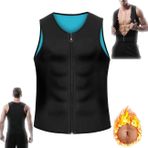 ENILSA Nano Tech Protection Vest,2024 New Nano Tech Protection Vest，Zipper Vest Fitness Wear for Men,Gynecomastia Compress Vest,Mens Slimming Body Shaper Vest Compression Shirts,for Exercise Fitness (B, M)