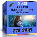 Enine Boyuna Eğitim 2025 TYT Ful Hazırlık Görüntülü Eğitim Seti