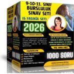 Enine Boyuna Eğitim 2026 9-10-11. Sınıf Bursluluk Sınav Seti (6 Fasikül Kitap)