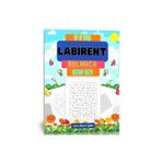 Enine Boyuna Eğitim 6-8 Yaş Labirent Bulmaca Kitap Seti (3 Kitap)