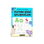 Enine Boyuna Eğitim Alfabe ve Çizgi Çalışmaları YAZ-SİL Kitabı