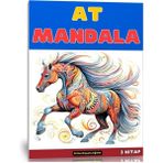 Enine Boyuna Eğitim At MANDALA Boyama Kitap Seti (3 Kitap)