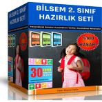 Enine Boyuna Eğitim Bilsem 2. Sınıf Hazırlık Seti (4 Kitap)
