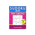 Enine Boyuna Eğitim Çok Zor Sudoku Kitabı (1000 Sudoku Cevaplarıyla)
