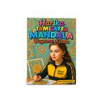 Enine Boyuna Eğitim Harika TAM Sayfa Mandala Boyama Spiralli Kitap (100 Mandala)