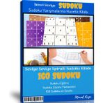 Enine Boyuna Eğitim İkinci Seviye Sudoku Kitabı Spiralli (160 Seçilmiş Sudoku)