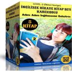 Enine Boyuna Eğitim İngilizce Hikaye Seti Level-2 (Karekodlu 5 Kitap)