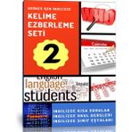 Enine Boyuna Eğitim İngilizce Kelime Ezberleme Modüler Kitap Seti (Kısa Sorular-Okul Dersleri-Sınıf Eşyaları)