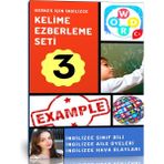 Enine Boyuna Eğitim İngilizce Kelime Ezberleme Modüler Kitap Seti (Sınıf Dili - Aile Üyeleri - Hava Olayları)
