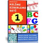 Enine Boyuna Eğitim İngilizce Kelime Ezberleme Seti (Alfabe-Sayılar-Renkler)