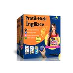 Enine Boyuna Eğitim Pratik Hızlı İngilizce Eğitim Seti 4 Kitap