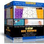 Enine Boyuna Eğitim Seviye Seviye Sudoku Kitap Seti (800 Seçilmiş Sudoku)