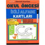 Enine Boyuna Eğitim Zincirli Alfabe Çalışma Kartları (Laminasyonlu)
