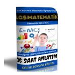 Enine Boyuna Lgs Görüntülü Matematik Eğitim Seti (38 Saat Özel Anlatım)