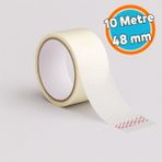 Enine Boyuna Lifli Tamir Bandı 48MM x 10MT Şeffaf Ultra Güçlü Yapışkan Onarım ve Izolasyon Bandı - 1 Adet