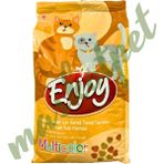 Enjoy 10 kg Renkli Taneli Tavuklu Tam ve Dengeli Yetişkin Kuru Kedi Maması