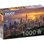 Enjoy 1000 Parça Hong Kong'da Gün Batımı Puzzle