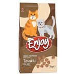 Enjoy 2 kg Tavuklu Yetişkin Çok Renkli Kuru Kedi Maması