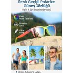 Enjoy Güneş Gözlüğü Polarize ve UV400 Korumalı Renkli Hafif Şık Tasarım Unisex - Çok Renkli