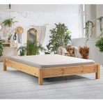 Enjoy Life Tasarım Montessori Bebek ve Çocuk Karyolası Doğal Çam Ahşap 80 x 180 cm