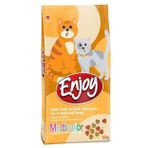Enjoy Multi Color Tavuk Etli Renkli Yetişkin 10 kg Kedi Maması