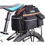 Enjoy Outdoor 15L Bisiklet Bisiklet Çantası Arka Koltuk Raf Bagaj Çantası (Yurt Dışından) - Siyah