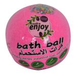 Enjoy Pembe 90-120 gr Pembe Düşler El Yapımı Banyo Küvet Topu Sabunu