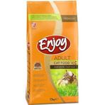 Enjoy Premium Ciğerli Renkli Taneli 15 kg Yetişkin Kedi Maması