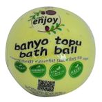 Enjoy Sarı 90-120 gr Papatyalı El Yapımı Banyo Küvet Topu Sabunu
