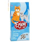 Enjoy Somonlu Hamsili yetişkin kedi maması