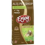 Enjoy Tavuklu Çok Renkli 15 + 1 kg Yetişkin Kedi Maması