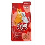 Enjoy Tavuklu Kedi Maması 1 Kg (Sevgililer Günü Özel Ambalaj)*10 Adet
