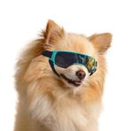 ENJOYING Köpek Gözlükleri Küçük Cins, Köpek Güneş Gözlüğü UV Koruması, Küçük Köpekler için Yaz Köpek Göz Koruması, Açık Hava Sürüş Sürme, Kış Antifog Köpek Kar Gözlüğü, Sevimli Mavi