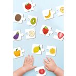 Enjoymydesign Ahşap Ilişki Kurma Iki Parçalı Puzzle Eşleştirme Oyunu Okul Öncesi Bebek Eğitici Oyuncak