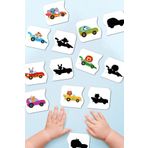 Enjoymydesign Gölge Bulmaca Eşleştirme Oyunu Ahşap Iki Parçalı Bebek Puzzle Okul Öncesi Puzzle Eğitici Oyuncak