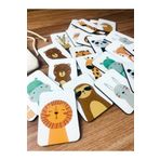 Enjoymydesign Zeka Kartları Eşleştirme Oyunu Hafıza Kartı Ahşap Eğitici Puzzle Oyuncak