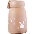 Enjoytime Tavşan Cam Bardak 330ML - Kahve - Matara