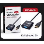 Enkado Ekd-Hv10 Hdmı - Vga Çevirici Adaptör