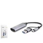 Enkado Ekd-Tp46 Type-C+Usb 3,0 To Hdmı Video Capture