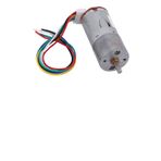 Enkoder Dişli Motor Kiti 65mm Akıllı Araba Robotu Için DC12V Montaj Braket (Hız 1000)